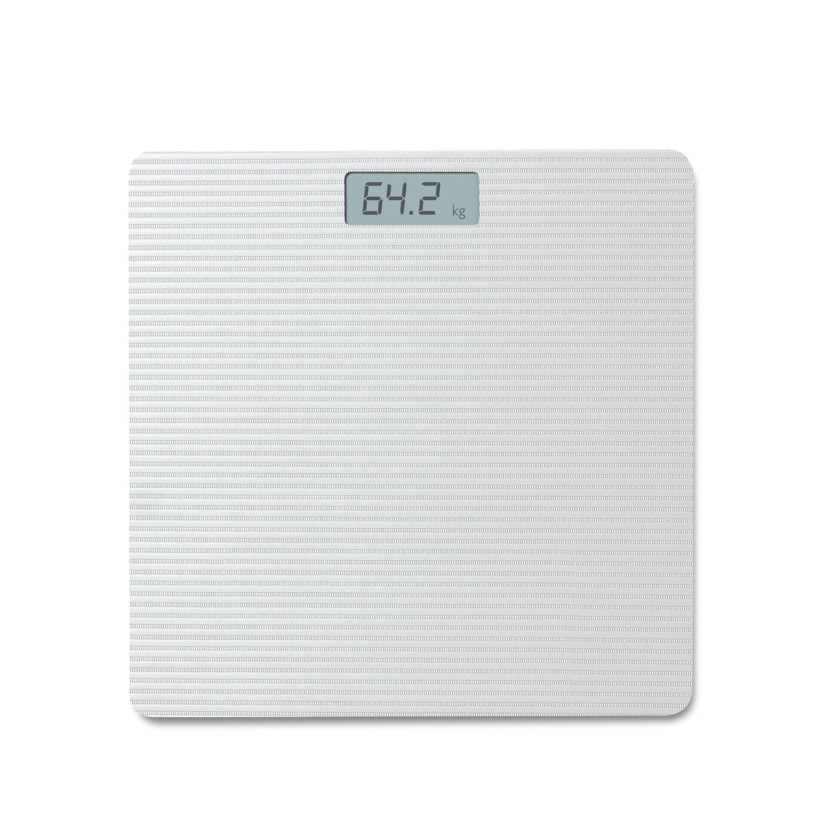 PUREFIT grey digital bathroom scale – 180kg