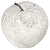 Febland White Mosaic Glass Apple, Round