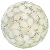 Febland Opaque Flower Tile Mosaic Decorative Ball 10.5cm, Small