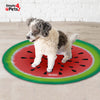 SIMPLY 4 PETS Pet Cooling Mat Non Toxic Safe Gel Self Cooling Pad For Dogs Cats Portable Cat Dog Bed Pet Sleeping Mat For Summer Easy To Clean Watermelon Design Dog Cooling Mat 60x60 CM