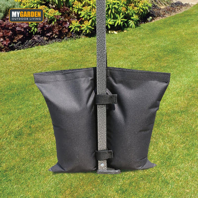 MYGARDEN Canopy Weight Bags Sand Bags For Instant Outdoor Sun Shelter Canopy Legs, 4-Pack