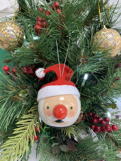 6 x Santa Baubles LED Lights-XM9384