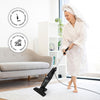 Quest 44839 2-in-1 Bagless Vacuum Cleaner/Use Upright or Handheld/Lightweight Compact Design/HEPA Filter/Attachments Included / 600W Power/Black Colour, 600 W, 1 Liter