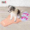 SIMPLY 4 PETS Pet Cooling Mat Non Toxic Safe Gel Self Cooling Pad For Dogs Cats Portable Cat Dog Bed Pet Sleeping Mat For Summer Easy To Clean Ice Cream Shaped Dog Cooling Mat 100x60 CM