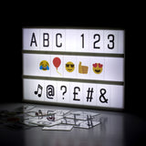 Global Gizmos white A6 magnetic cinematic light box