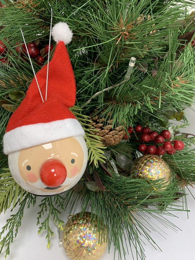 6 x Santa Baubles LED Lights-XM9384