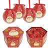 The Christmas Workshop Baubles Gift Set, Red, 7.5cm Diameter