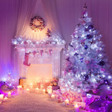 1000 bright white LED chaser Christmas lights – 69.9m