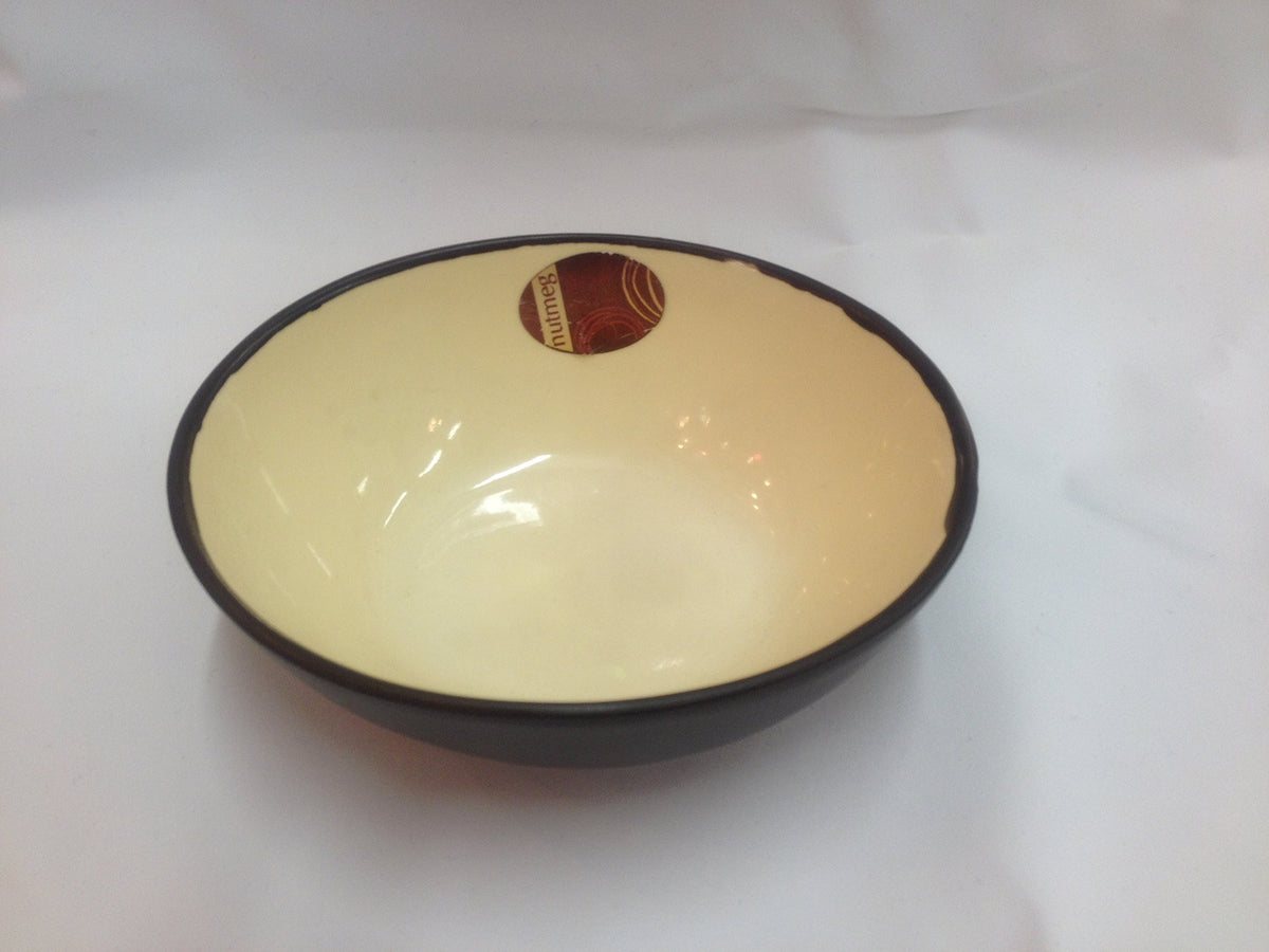 Nutmeg oval rice and cereal bowls set of six