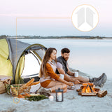 Milestone tent peg set with bright carry bag