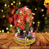 The Christmas Workshop 81300 Revolving Musical Ferris Wheel / Light Up Christmas Decoration / 10 x Multi-Coloured LED Lights / Plays 8 Different Classic Christmas Songs / 27cm x 19cm