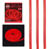 Global Gizmos 5m red neon LED rope light