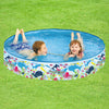 Benross 83430 Rigid Kids’ Paddling Pool/Fun Sea Life Design / 47 Inch/120 cm Diameter/Repair Patch Included / 226 Litre Water Capacity/Vibrant Multi-Colour Design