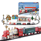 The Christmas Workshop Santa's Express five-carriage train set