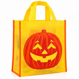 Pumpkin yellow Halloween trick or treat bag – empty