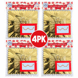 LaserTek cream and gold foil Christmas garlands and ceiling decorations – product view 10