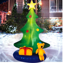 Load image into Gallery viewer, INFLATABLE LIGHT UP CHRISTMAS TREE
