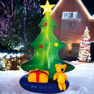 INFLATABLE LIGHT UP CHRISTMAS TREE