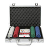 Poker set ~ Chips, Dice, Cards In Aluminium Case