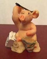Pigs Galore Pork Scratchings collectable pig figurine