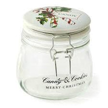 Load image into Gallery viewer, Candy Cane Cookie Kiln Jar - Medium
