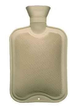 Reusable 2 litre hot water bottle for home warmth