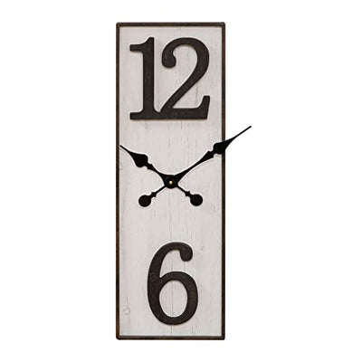 Widdop HOMETIME WALL CLOCK METAL & MDF 60CM
