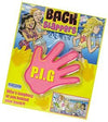 Back Slapping novelty stickers joke gift