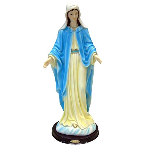 Juliana standing Virgin Mary religious sculpture 42cm