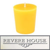 Three Revere House Apple Pie scented votive candles 2 inch