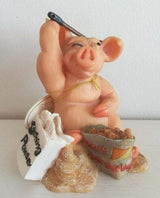 Leonardo Pork Scratchings pig scratching back ornament
