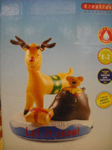 115cm inflatable Christmas reindeer product view