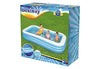 20 Inflatable Family Pool, Blue Rectangular with Water Capacity 1,161L