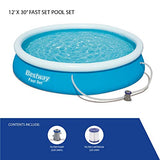 5377 litre Bestway 12ft Fast Set family pool