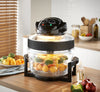 Quest 17L halogen air fryer oven with 5L extender ring