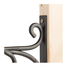 Load image into Gallery viewer, Hometime Wall Bracket Hanging Traditional Double Sided Clock
