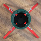 70869 green red Christmas tree stand with 1.8 litre reservoir