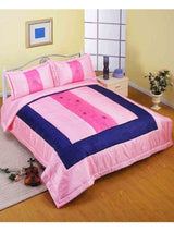 Elegance Home Emily Double King bedspread with two matching pillow shams