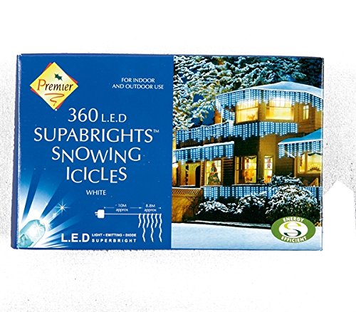 360 LED Outdoor Snowing Icicle Lights