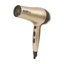 Load image into Gallery viewer, Bauer Professional TourmaPro 2200W Salon Quality Tourmaline Ionic Hair Dryer With Concentrator Nozzle
