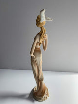 Widdop Zoe decorative lady sculpture detail