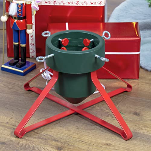 Christmas Tree Stand / Medium Sized / Fits Trees Up To 1.7M Tall & 8.5CM Diameter / Holds 0.9L of Water
