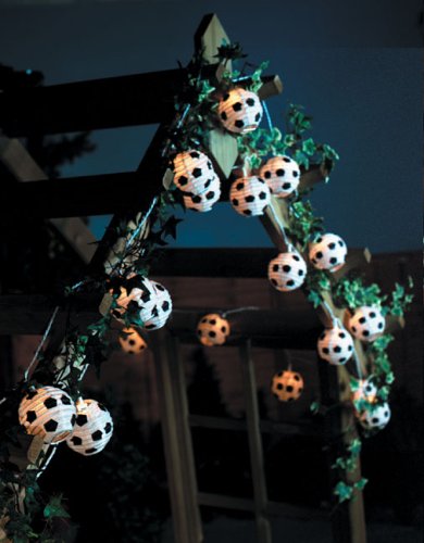 Premier 20 paper football string lights for indoor use