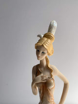 34cm Zoe hand-painted freestanding ornament