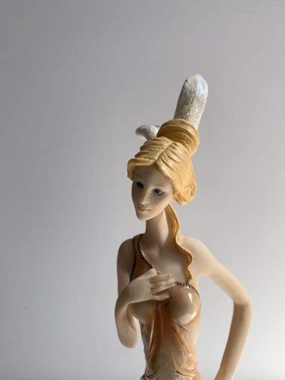 Elegant Zoe Hand Painted Ornament