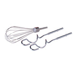 Quest 35890 hand mixer chrome beaters and dough hooks