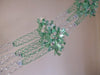 GREEN AND SILVER 4 SECTION GARLAND