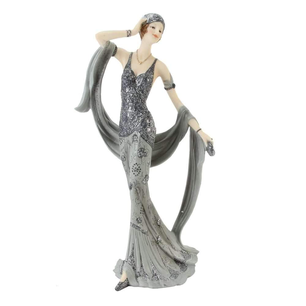 Juliana Broadway Belles Shirley 60749 Midnight Shimmer Art Deco figurine 32cm
