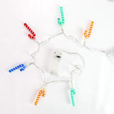 The Christmas Workshop mini candy cane LED lights
