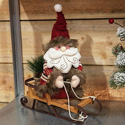 Santa Sitting On A Sledge